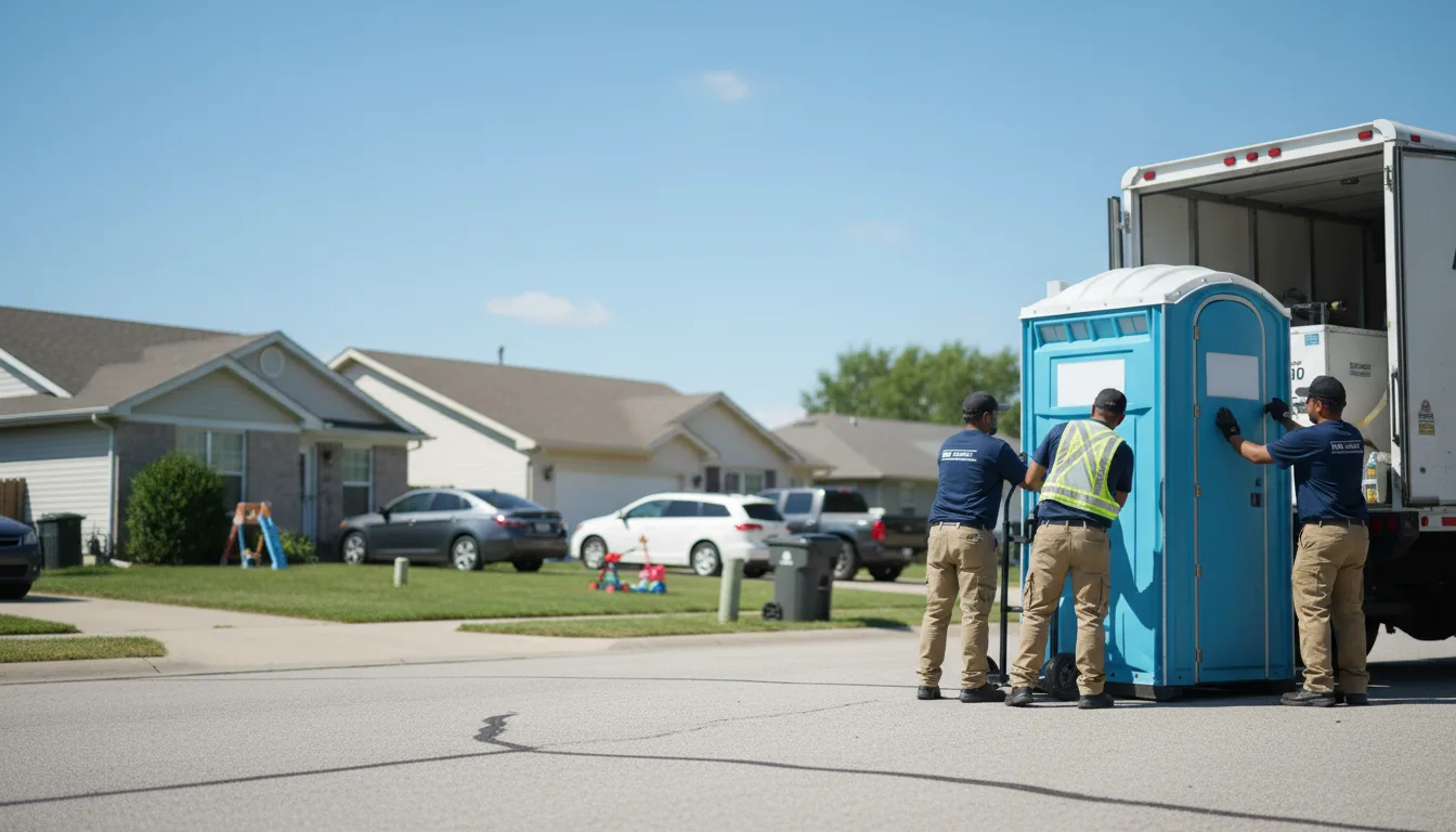 Standard Porta Potty Rentals in Hutchinson, PA near me